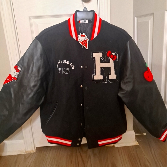 Hello Kitty Jackets & Coats Hello Kitty Varsity Jacket Poshmark